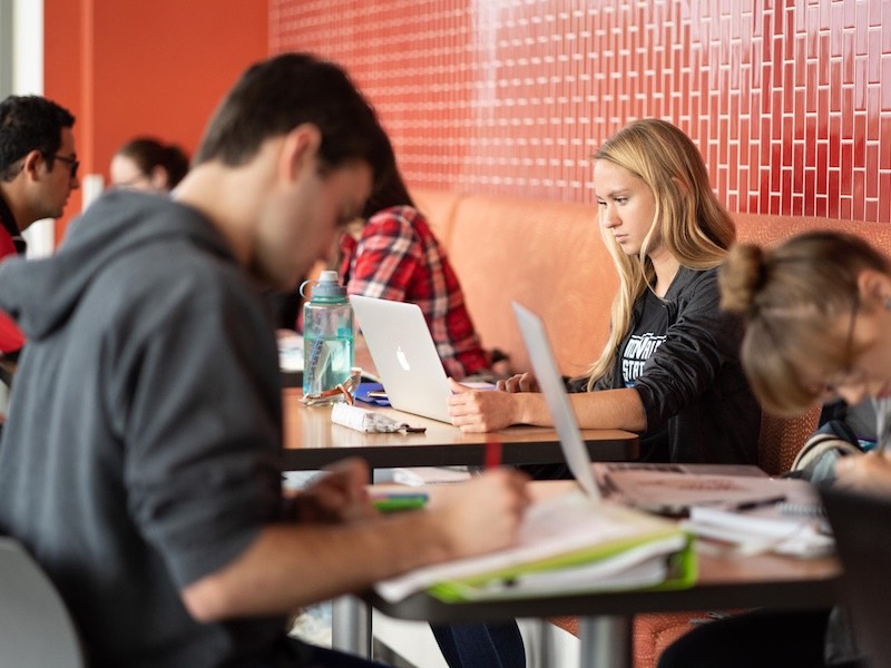 Cafe in the Mary idema Pew Library